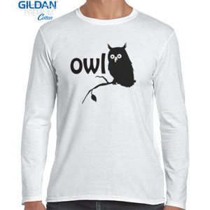 Kaos Hoodie Owl