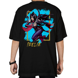 Kaos Oversize Irelia League of Legends (Back)