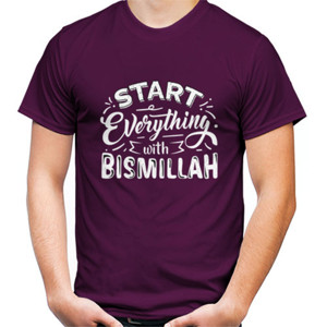 Kaos Star everything with bismillah