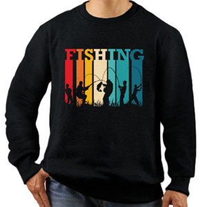 Jaket Sweater T-shirt fishing memancing kaos mancing mania 
