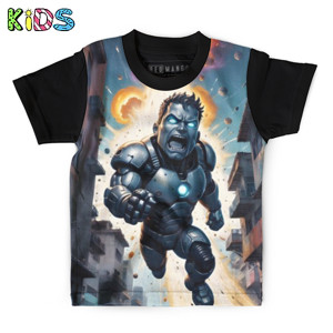 Kaos Anak Full-Print kid colossus