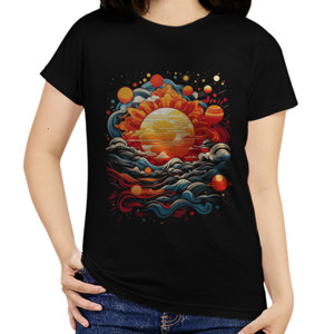 Kaos KAOS PAKAIAN PRIA WANITA MATAHARI JEPANG GALAKSI