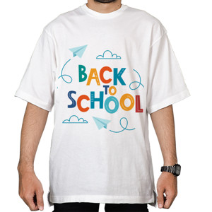Kaos Oversize Back to school 4