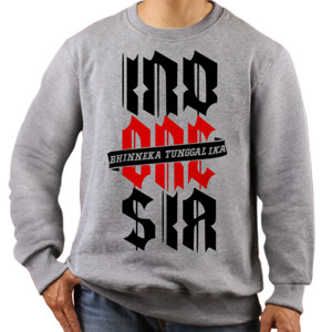 Jaket Sweater INDONESIA BHINNEKA TUNGGAL IKA 4