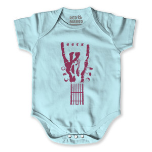 Baby Jumper Tangan Tengkorak Gitar Rock