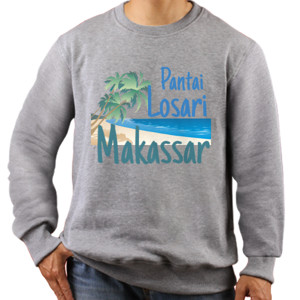Jaket Sweater Kaos Khas Makassar Pantai Losari