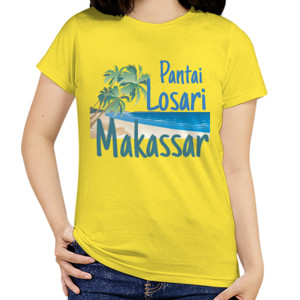 Kaos Kaos Khas Makassar Pantai Losari