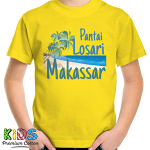 Kaos Kaos Khas Makassar Pantai Losari