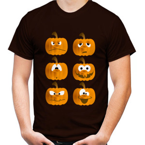 Kaos Pumpkin Emoji