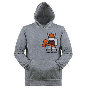 Jaket Hoodie I'm A Viking