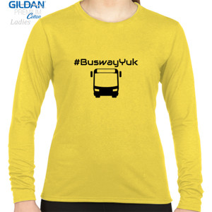 Kaos Gunakan Busway Yuk
