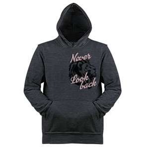 Jaket Hoodie NEVER LOOK BACK