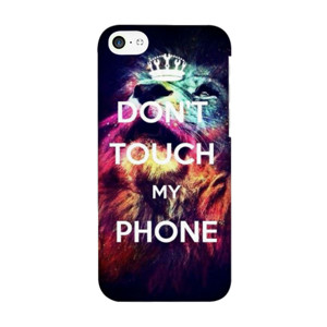 costum hp dont touch my phone ver Casing HP