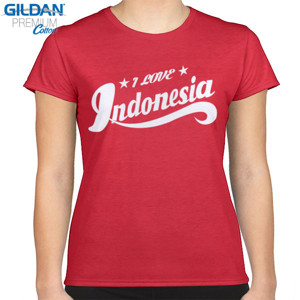 Kaos I LOVE INDONESIA