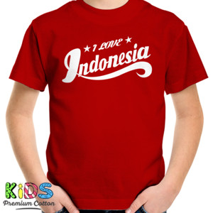 Kaos I LOVE INDONESIA