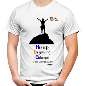 Kaos HdG MEME 003 : Hirup Digunung Geledegan