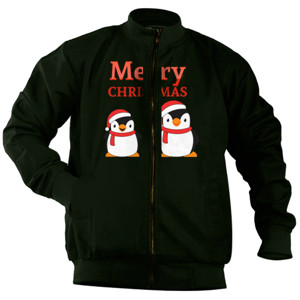 Jaket Bomber Merry Christmas Funny