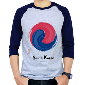Kaos Raglan South Korea