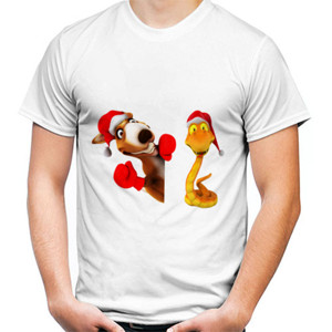 Kaos Funny Dog Snake