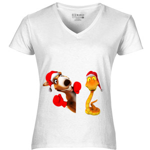 Kaos Funny Dog Snake