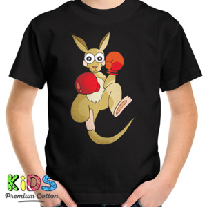 Kaos Kangaroo Boxing