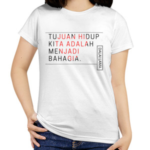 Kaos TUJUAN HIDUP 