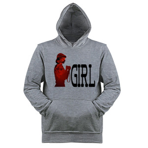Jaket Hoodie kaos Girl