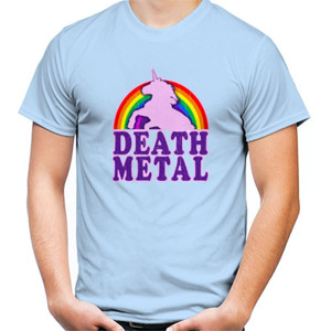 Kaos Funny! Death Metal Unicorn (vintage distressed)