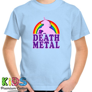 Kaos Funny! Death Metal Unicorn (vintage distressed)