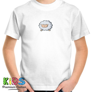 Kaos Kaos Anak Gambar Sheep