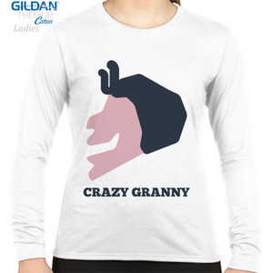 Kaos DISTRO CRAZY GRANNY