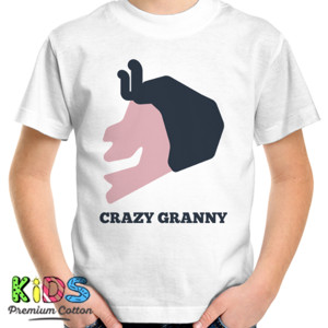 Kaos DISTRO CRAZY GRANNY