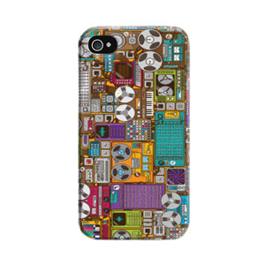 pattern retro cassette 0936 Casing HP