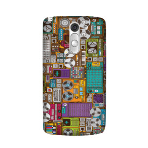pattern retro cassette 0936 Casing HP