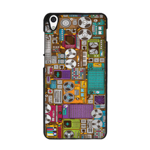 pattern retro cassette 0936 Casing HP