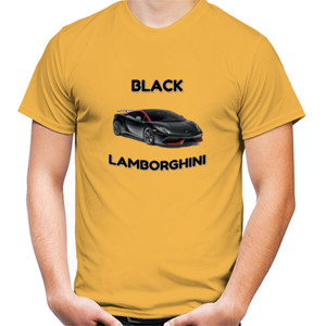 Kaos Lamborghini Black #1
