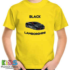 Kaos Lamborghini Black #1
