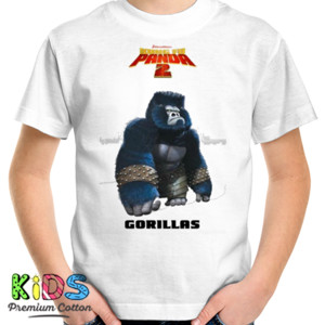 Kaos Kungfu panda gorilla