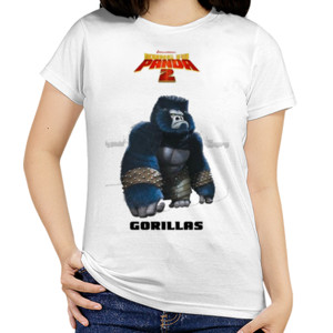 Kaos Kungfu panda gorilla