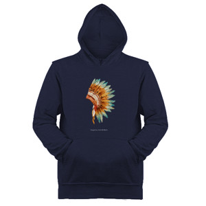 Jaket Hoodie Indian Headdress 01