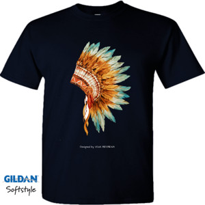 Kaos Indian Headdress 01