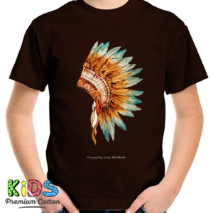 Kaos Indian Headdress 01