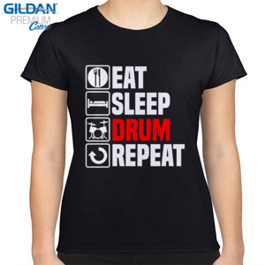 Kaos Eat Sleep Drum