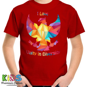 Kaos Kaos I Love Garuda - Unity in Diversity