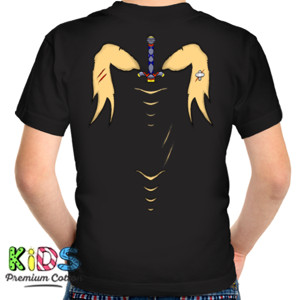 Kaos Desain sobek dan pedang