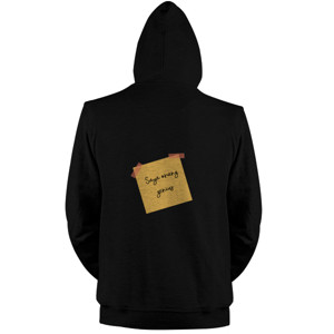 Jaket Hoodie Saya orang genius
