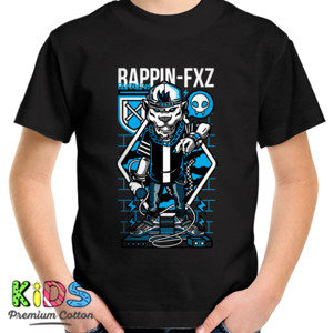 Kaos Kaos Rappin FXZ Hitam
