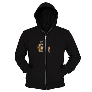 Hoodie Zipper Travel Animal