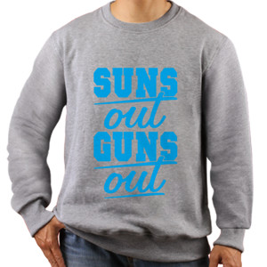 Jaket Sweater Sun's Out - Blue