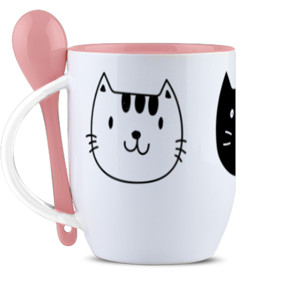 Mug Sendok Cat-12